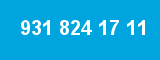 931 824 17 11 931 824 17 11